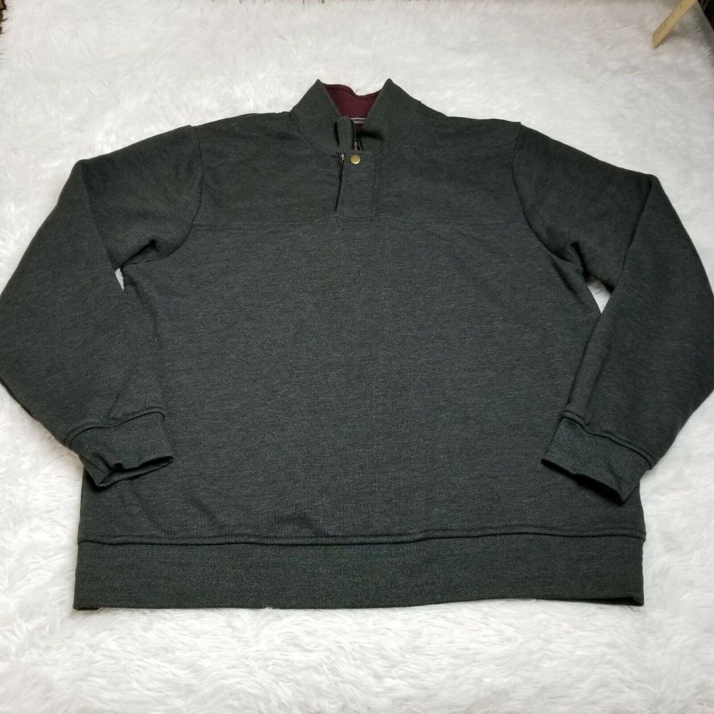 Orvis Mens 1/4 Zip Jacket Sweater Pullover XL